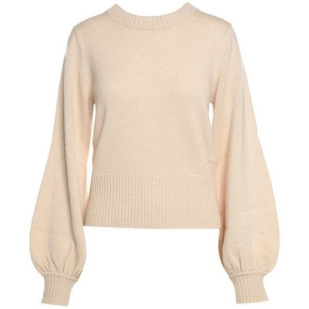 Cashmere Blush Bell Sleeve Sweater
